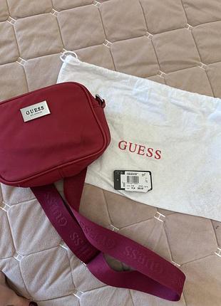 Сумка жіноча guess червона