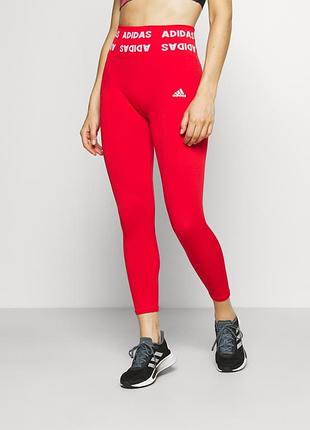 Лосіни жіночі adidas червоні розмір xs/s