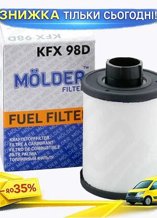 Фильтр топливный molder kfx 98d wf8366 kx208deco pu723x для автомобиля очиститель топлива фильтрующий эл ku-22
