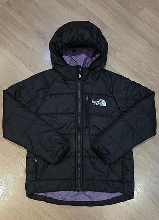 Куртка the north face на 7-8роков, 122-128см двусторонняя