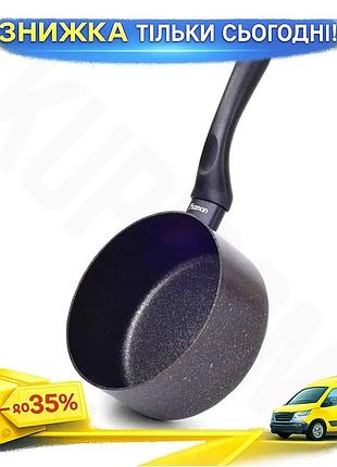 Ku ківш fissman 1.7л universal fit з антипригарним покриттям touchstone для приготування та смаження п uni2l_k