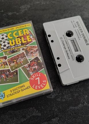 Кассета soccer double (zx spectrum)