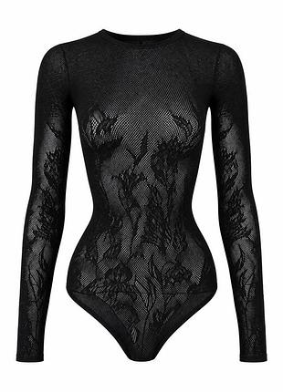 Боді жіноче wolford original чорне, розмір s, вовна
