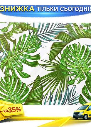 Ku набор сервировочных салфеток universal fit tropical 12 штук подтарельники для стола 28х43 см полипр uni2l_k