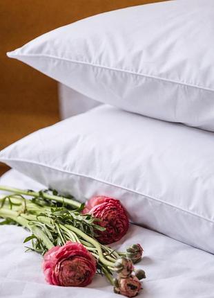 Комплект постільної білизни ecotton 180х215 см двоспальний із перкалю білого кольору white