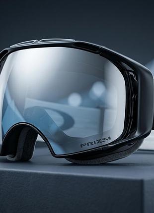 Топовая маска oakley airbrake с линзой prizm! состояние бомба!