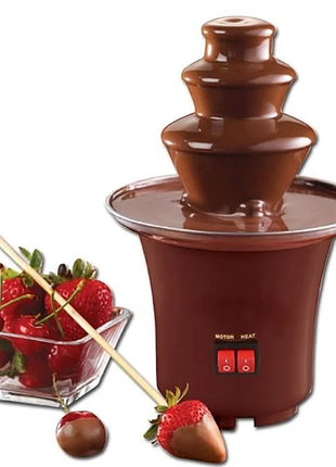 Мини шоколадный фонтан fontaine chocolat 2
