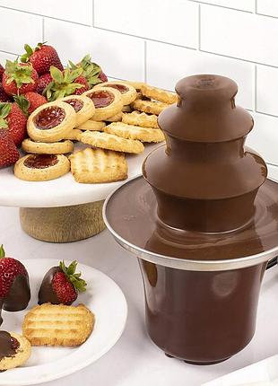 Мини шоколадный фонтан fontaine chocolat 4