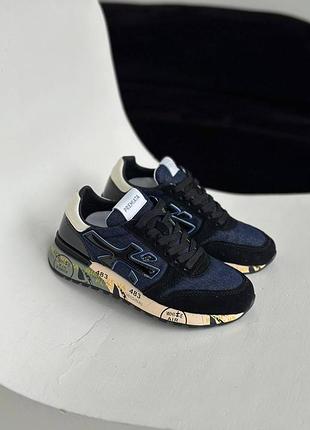 Premiata mick black blue white 2