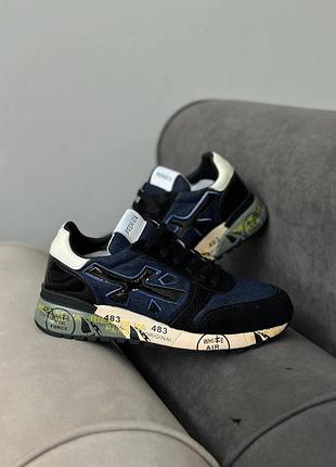 Premiata mick black blue white 3