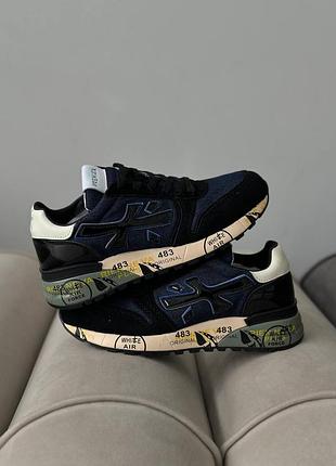Premiata mick black blue white 9