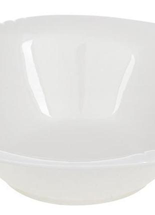 Ku набор 5 фарфоровых universal fit салатников white city белый фарфор для сервировки стола глубокие т uni2l_k