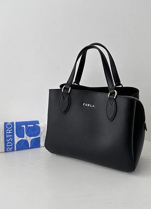 Жіноча брендова шкіряна сумка furla minerva satchel оригінал сумочка фурла на подарунок дружині дівчині женская кожаная сумка оригинал