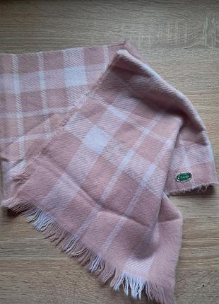 🌸 елегантний ірландський шарф st. patrick (irish linen) у клітинку