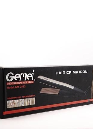 Гофре для волос gemei gm-2955w 3
