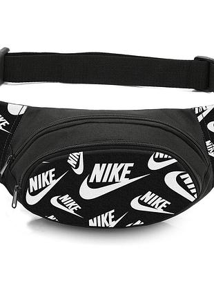Сумка-бананка дитяча з принтом nike поясна сумка для хлопчика (4571)