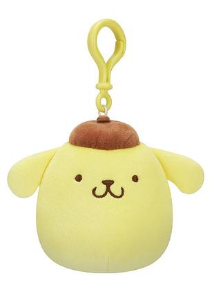М'яка іграшка на кліпсі squishmallows серії "хелоу кітті" - помпомпурін (9 cm)