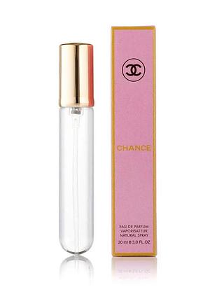 Женский мини парфюм chanel chance eau de parfum 20 мл