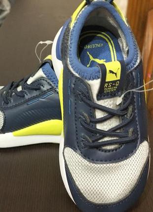 Кросівки дитячі puma rs-0 system сині з жовтим