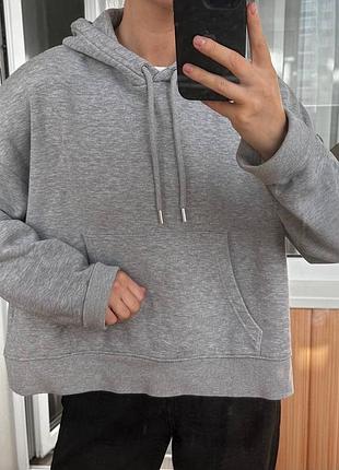 Худі чоловіче h&m сіре розмір s