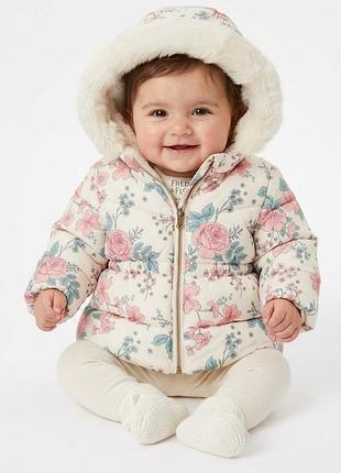 ​🌸👶 невероятно милая демисезонная курточка для маленькой принцессы – "зимний сад"! 👶🌸