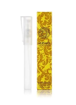 Женский мини парфюм versace yellow diamond 10 мл