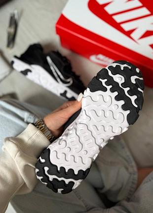 Кроссовки nike react vision black white 4