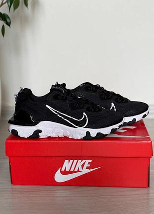 Кроссовки nike react vision black white 6