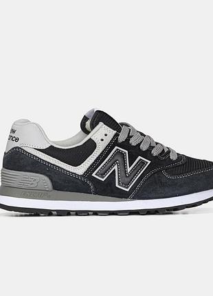 New balance 574v3 black mit white
