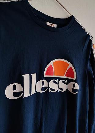 Жіночий лонгслів ellesse gilly з лампасами, темно-синій, розмір m/s (eu 38 / uk 10)