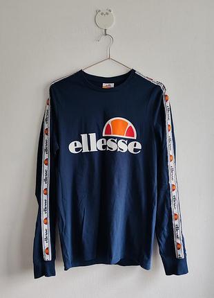 Жіночий лонгслів ellesse gilly з лампасами, темно-синій, розмір m/s (eu 38 / uk 10)