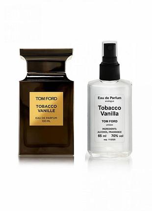 Tom ford tobacco vanille - parfum analogue 65ml