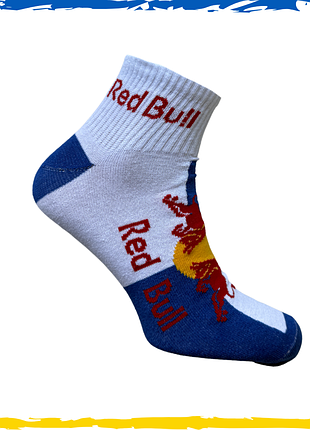 Носки унисекс с принтом red-bull ред бул 36-40р
