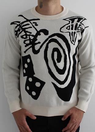 Стильний світшот stussy x nike unisex великий логотип