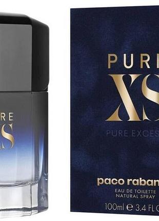 Мужской парфюм paco rabanne pure xs pure excess edt 100ml (euro quality)
