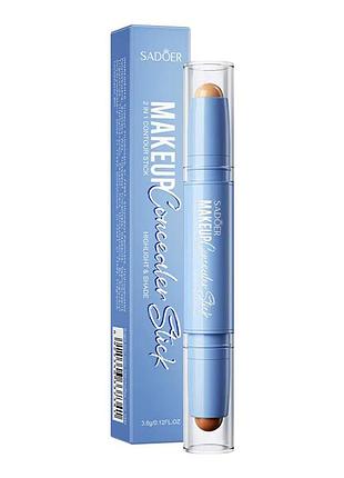 Стик-контуринг sadoer contouring stick 2в1 №01 + №01 3.6 г