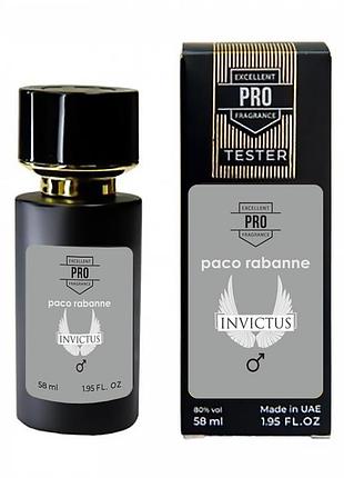 Rabanne invictus тестер pro чоловічий 58 мл