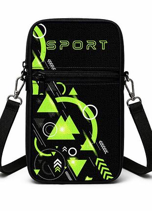 Сумка-чехол для телефона sport детская сумка через плечо, водонепроницаемая мини сумка (5020)