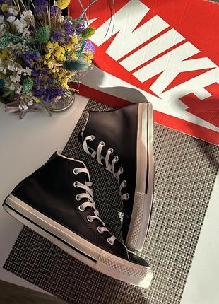 Оригинальные кеды converse с мехом 5