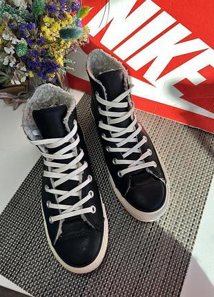 Оригинальные кеды converse с мехом 7