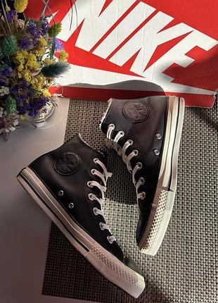 Оригинальные кеды converse с мехом 8