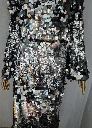 Костюм с пайетками zara 4