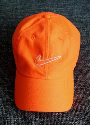 Кепка nike heritage 86 orange оригинал 3