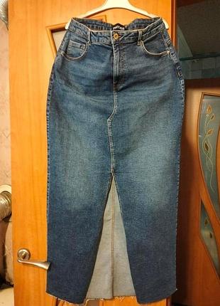 Джинсова юбка pieces xl