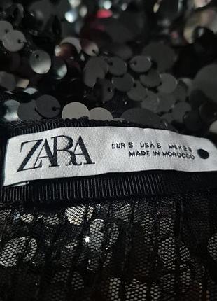 Костюм с пайетками zara 6