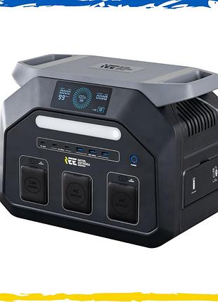 Зарядная станция iee (ieetek) p1800 1800 вт / 1024 вт·ч / lifepo4 / ups