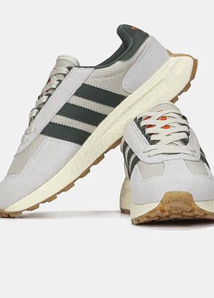 Adidas retropy e5 beige green 5