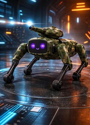 Інтерактивний робот-пес, що стріляє кульками орбіз uft smart dog mech guardian