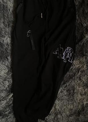 Чоловічі спортивні штани amiri чорні
