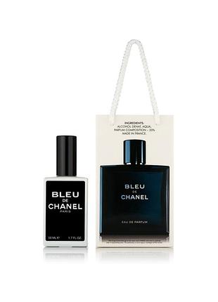 Мужской парфюм bleu de chanl - travel perfume 50ml